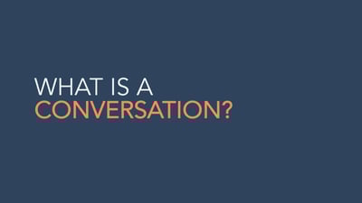 Developing a Conversational Growth Strategy