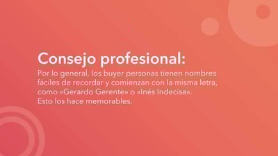 Cómo crear buyer personas