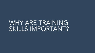 Training Skills Fundamentals