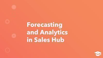 Forecasting and Analytics in Sales Hub