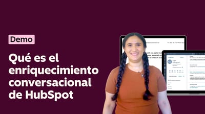 Qué es enriquecimiento conversacional