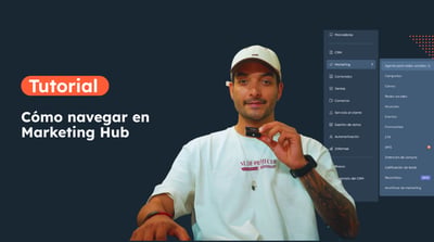 Cómo navegar en Marketing Hub
