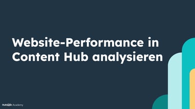 Website-Performance in Content Hub analysieren