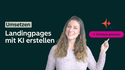 Landingpages mit KI erstellen