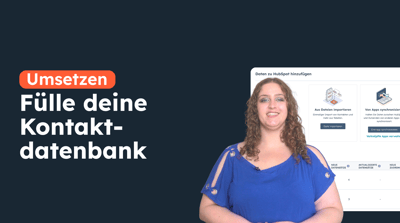 Kontakte in HubSpot importieren
