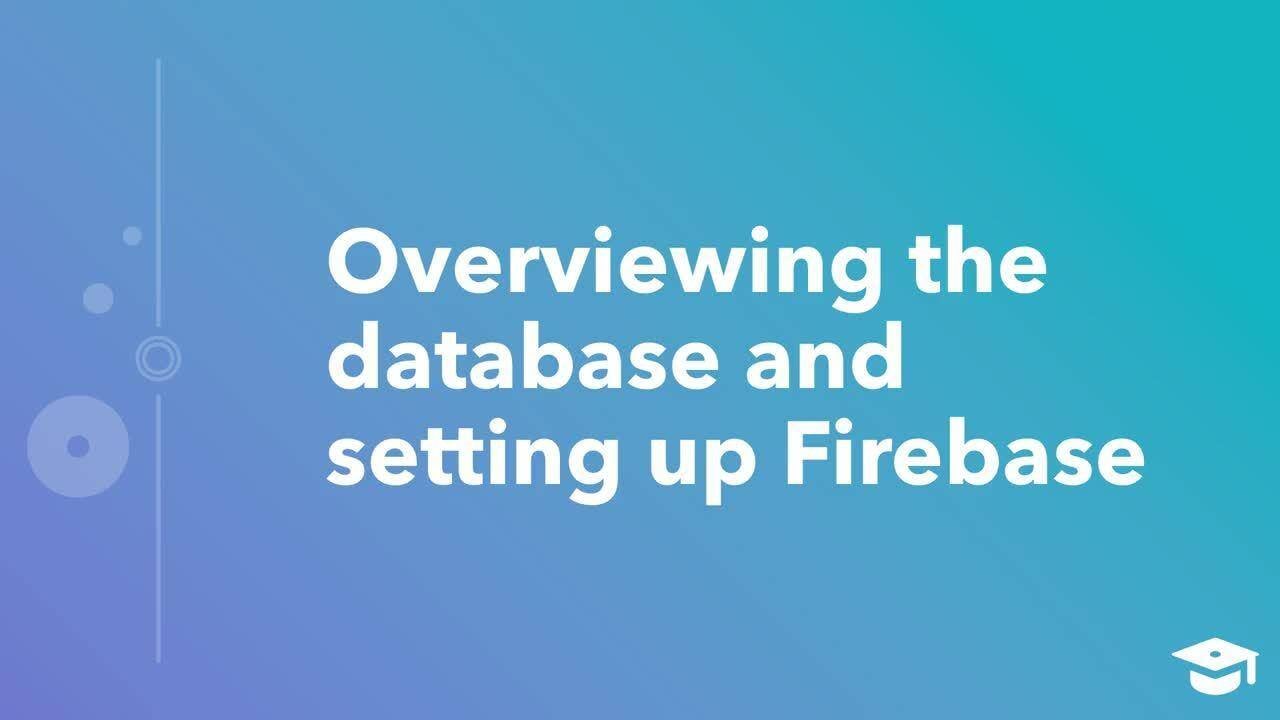 Setting up a Database